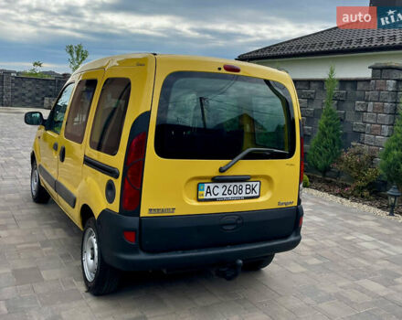 Желтый Рено Кенгу, объемом двигателя 1.87 л и пробегом 256 тыс. км за 3300 $, фото 9 на Automoto.ua