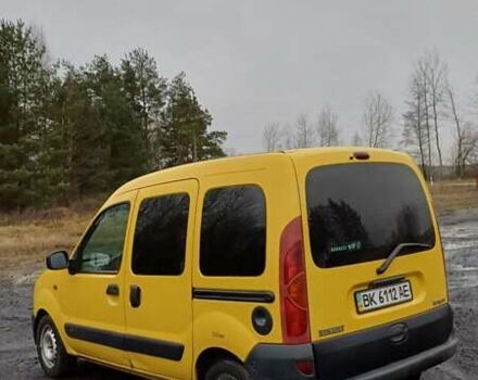Жовтий Рено Кєнгу, об'ємом двигуна 1.9 л та пробігом 226 тис. км за 2600 $, фото 1 на Automoto.ua