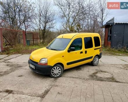 Желтый Рено Кенгу, объемом двигателя 1.9 л и пробегом 167 тыс. км за 3000 $, фото 24 на Automoto.ua