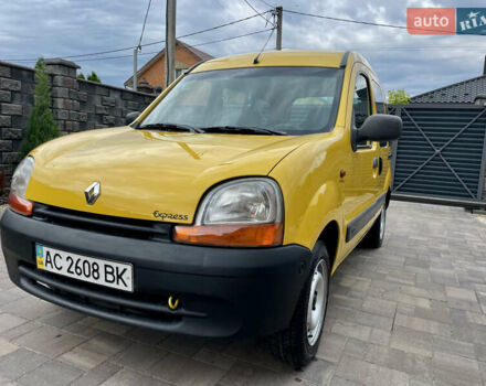 Желтый Рено Кенгу, объемом двигателя 1.87 л и пробегом 256 тыс. км за 3300 $, фото 15 на Automoto.ua