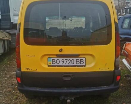 Желтый Рено Кенгу, объемом двигателя 1.87 л и пробегом 250 тыс. км за 2200 $, фото 3 на Automoto.ua