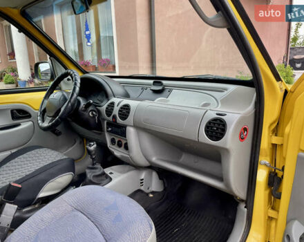 Желтый Рено Кенгу, объемом двигателя 1.87 л и пробегом 256 тыс. км за 3300 $, фото 24 на Automoto.ua