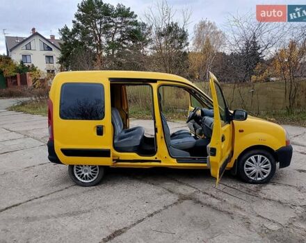 Желтый Рено Кенгу, объемом двигателя 1.9 л и пробегом 167 тыс. км за 3000 $, фото 8 на Automoto.ua