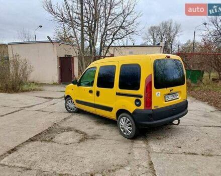Желтый Рено Кенгу, объемом двигателя 1.9 л и пробегом 167 тыс. км за 3000 $, фото 21 на Automoto.ua
