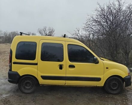 Желтый Рено Кенгу, объемом двигателя 1.5 л и пробегом 283 тыс. км за 1657 $, фото 2 на Automoto.ua