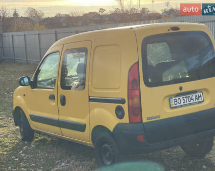 Рено Кенгу 2003 в Тернополе на Automoto.ua Желтый Рено Кенгу, объемом двигателя 1.46 л и пробегом 485 тыс. км за 2899 $, фото 18 на Automoto.ua