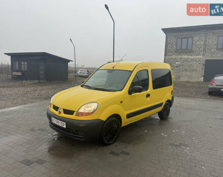 Желтый Рено Кенгу, объемом двигателя 1.46 л и пробегом 244 тыс. км за 2950 $, фото 18 на Automoto.ua