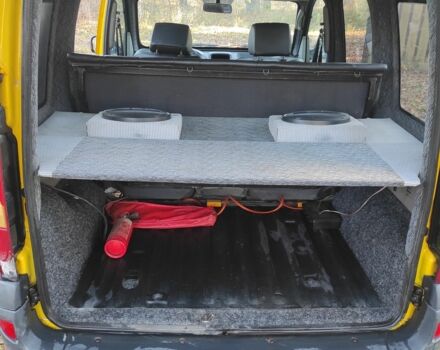 Желтый Рено Кенгу, объемом двигателя 1.5 л и пробегом 244 тыс. км за 2900 $, фото 7 на Automoto.ua