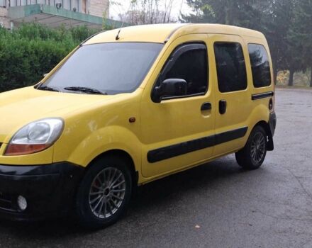 Желтый Рено Кенгу, объемом двигателя 1.5 л и пробегом 210 тыс. км за 3300 $, фото 5 на Automoto.ua
