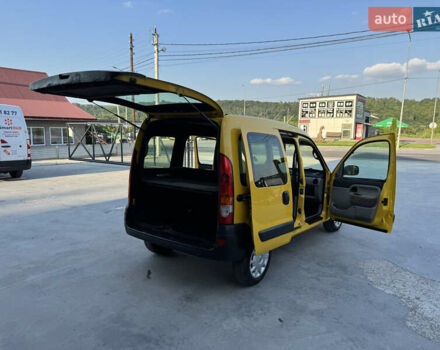 Желтый Рено Кенгу, объемом двигателя 1.46 л и пробегом 265 тыс. км за 3450 $, фото 33 на Automoto.ua