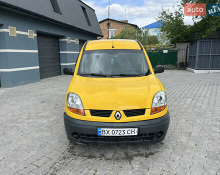 Желтый Рено Кенгу, объемом двигателя 1.46 л и пробегом 218 тыс. км за 3350 $, фото 7 на Automoto.ua
