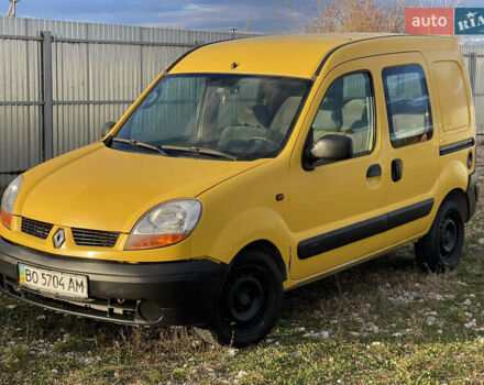 Рено Кенгу 2003 в Тернополе на Automoto.ua Желтый Рено Кенгу, объемом двигателя 1.46 л и пробегом 485 тыс. км за 2899 $, фото 3 на Automoto.ua