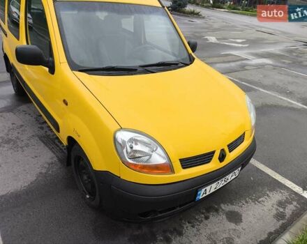 Жовтий Рено Кєнгу, об'ємом двигуна 1.46 л та пробігом 230 тис. км за 4000 $, фото 4 на Automoto.ua