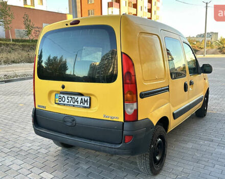 Желтый Рено Кенгу, объемом двигателя 1.46 л и пробегом 485 тыс. км за 2650 $, фото 12 на Automoto.ua