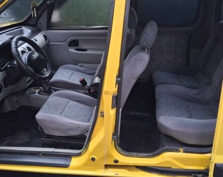 Желтый Рено Кенгу, объемом двигателя 1.5 л и пробегом 210 тыс. км за 3300 $, фото 10 на Automoto.ua