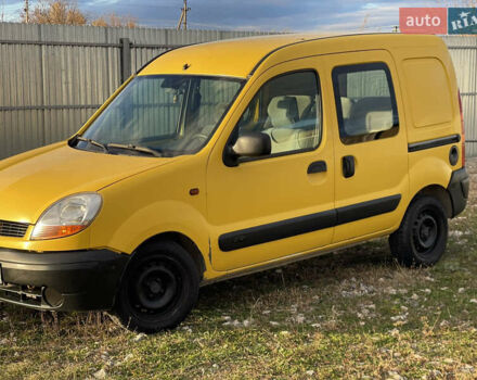 Желтый Рено Кенгу, объемом двигателя 1.5 л и пробегом 485 тыс. км за 2750 $, фото 2 на Automoto.ua
