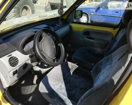 Желтый Рено Кенгу, объемом двигателя 1.5 л и пробегом 320 тыс. км за 3000 $, фото 13 на Automoto.ua