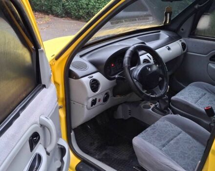 Желтый Рено Кенгу, объемом двигателя 1.5 л и пробегом 210 тыс. км за 3300 $, фото 9 на Automoto.ua