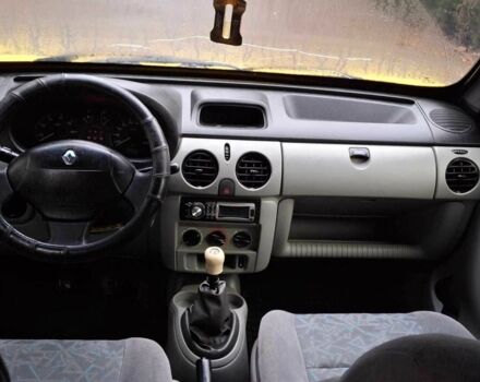 Желтый Рено Кенгу, объемом двигателя 1.5 л и пробегом 210 тыс. км за 3300 $, фото 11 на Automoto.ua