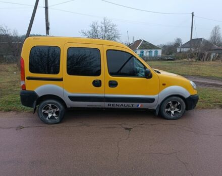 Желтый Рено Кенгу, объемом двигателя 1.5 л и пробегом 220 тыс. км за 2850 $, фото 6 на Automoto.ua