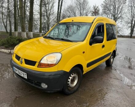 Желтый Рено Кенгу, объемом двигателя 1.5 л и пробегом 450 тыс. км за 3200 $, фото 2 на Automoto.ua