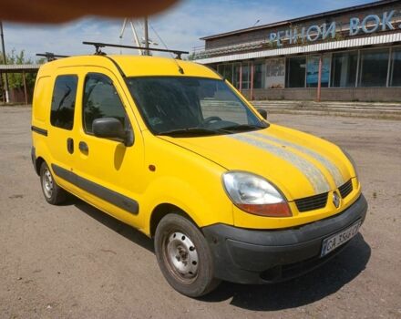 Желтый Рено Кенгу, объемом двигателя 1.5 л и пробегом 300 тыс. км за 3257 $, фото 2 на Automoto.ua