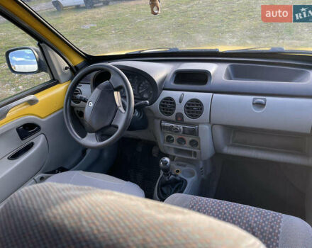Рено Кенгу 2003 в Тернополе на Automoto.ua Желтый Рено Кенгу, объемом двигателя 1.46 л и пробегом 485 тыс. км за 2899 $, фото 22 на Automoto.ua