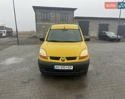 Желтый Рено Кенгу, объемом двигателя 1.46 л и пробегом 244 тыс. км за 2950 $, фото 16 на Automoto.ua