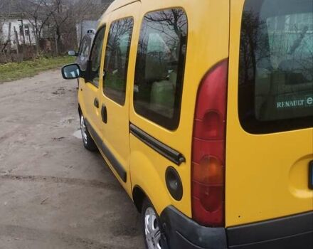Желтый Рено Кенгу, объемом двигателя 1.5 л и пробегом 225 тыс. км за 3650 $, фото 6 на Automoto.ua