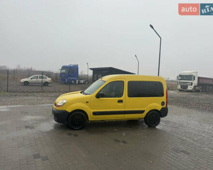 Желтый Рено Кенгу, объемом двигателя 1.46 л и пробегом 244 тыс. км за 2950 $, фото 12 на Automoto.ua