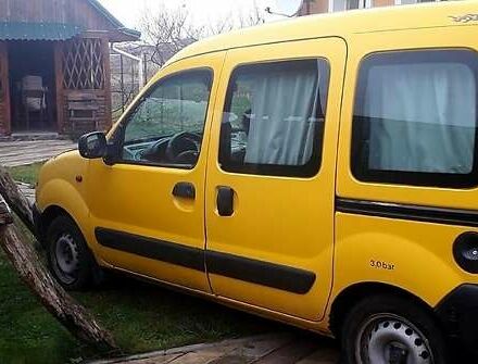 Желтый Рено Кенгу, объемом двигателя 1.9 л и пробегом 258 тыс. км за 3300 $, фото 9 на Automoto.ua