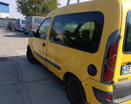 Желтый Рено Кенгу, объемом двигателя 1.5 л и пробегом 348 тыс. км за 2500 $, фото 4 на Automoto.ua