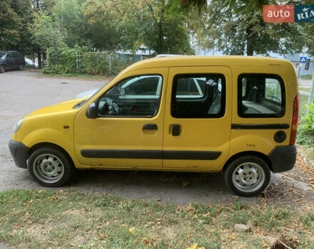 Жовтий Рено Кєнгу, об'ємом двигуна 1.46 л та пробігом 293 тис. км за 3500 $, фото 2 на Automoto.ua