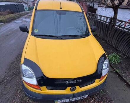 Желтый Рено Кенгу, объемом двигателя 1.46 л и пробегом 136 тыс. км за 3600 $, фото 4 на Automoto.ua