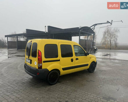 Желтый Рено Кенгу, объемом двигателя 1.46 л и пробегом 244 тыс. км за 2950 $, фото 8 на Automoto.ua