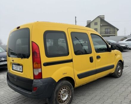 Жовтий Рено Кєнгу, об'ємом двигуна 1.5 л та пробігом 290 тис. км за 2999 $, фото 3 на Automoto.ua