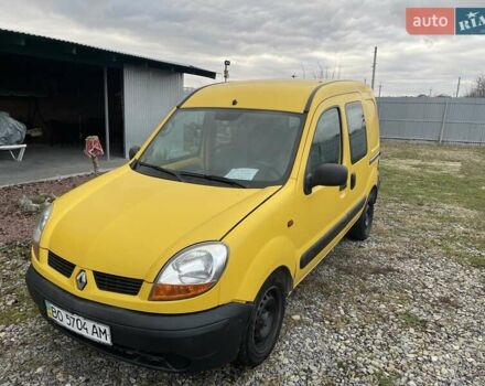 Желтый Рено Кенгу, объемом двигателя 1.46 л и пробегом 486 тыс. км за 2650 $, фото 2 на Automoto.ua