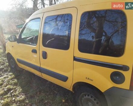 Жовтий Рено Кєнгу, об'ємом двигуна 1.5 л та пробігом 320 тис. км за 2600 $, фото 1 на Automoto.ua