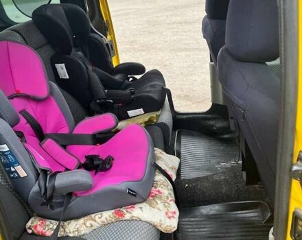 Желтый Рено Кенгу, объемом двигателя 1.46 л и пробегом 200 тыс. км за 3600 $, фото 16 на Automoto.ua