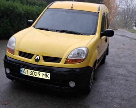 Желтый Рено Кенгу, объемом двигателя 1.5 л и пробегом 210 тыс. км за 3300 $, фото 6 на Automoto.ua