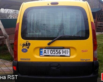 Желтый Рено Кенгу, объемом двигателя 1.9 л и пробегом 258 тыс. км за 3300 $, фото 5 на Automoto.ua