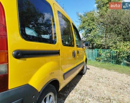 Желтый Рено Кенгу, объемом двигателя 1.5 л и пробегом 220 тыс. км за 3899 $, фото 7 на Automoto.ua