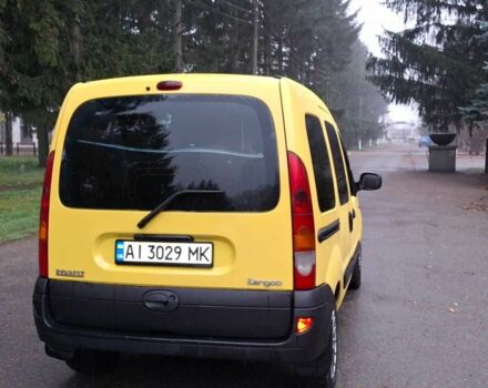 Желтый Рено Кенгу, объемом двигателя 1.5 л и пробегом 210 тыс. км за 3300 $, фото 8 на Automoto.ua