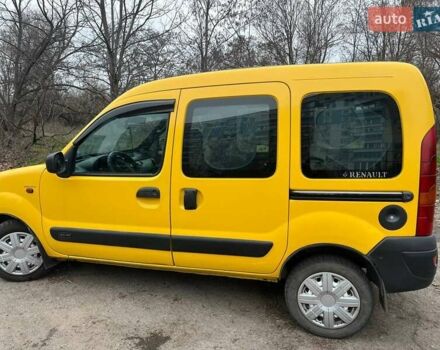 Желтый Рено Кенгу, объемом двигателя 1.46 л и пробегом 200 тыс. км за 3600 $, фото 21 на Automoto.ua