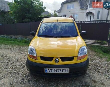 Желтый Рено Кенгу, объемом двигателя 1.5 л и пробегом 220 тыс. км за 3899 $, фото 6 на Automoto.ua