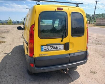 Желтый Рено Кенгу, объемом двигателя 1.5 л и пробегом 300 тыс. км за 3257 $, фото 5 на Automoto.ua