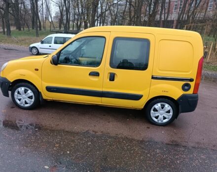 Желтый Рено Кенгу, объемом двигателя 1.5 л и пробегом 250 тыс. км за 3450 $, фото 5 на Automoto.ua