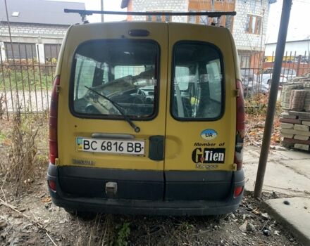 Жовтий Рено Кєнгу, об'ємом двигуна 1.5 л та пробігом 230 тис. км за 1499 $, фото 4 на Automoto.ua