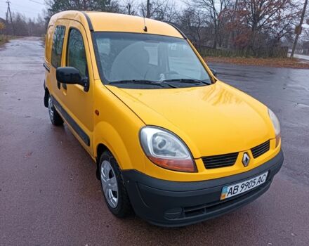 Желтый Рено Кенгу, объемом двигателя 1.5 л и пробегом 250 тыс. км за 3450 $, фото 1 на Automoto.ua