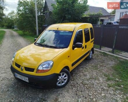 Желтый Рено Кенгу, объемом двигателя 1.5 л и пробегом 220 тыс. км за 3899 $, фото 9 на Automoto.ua